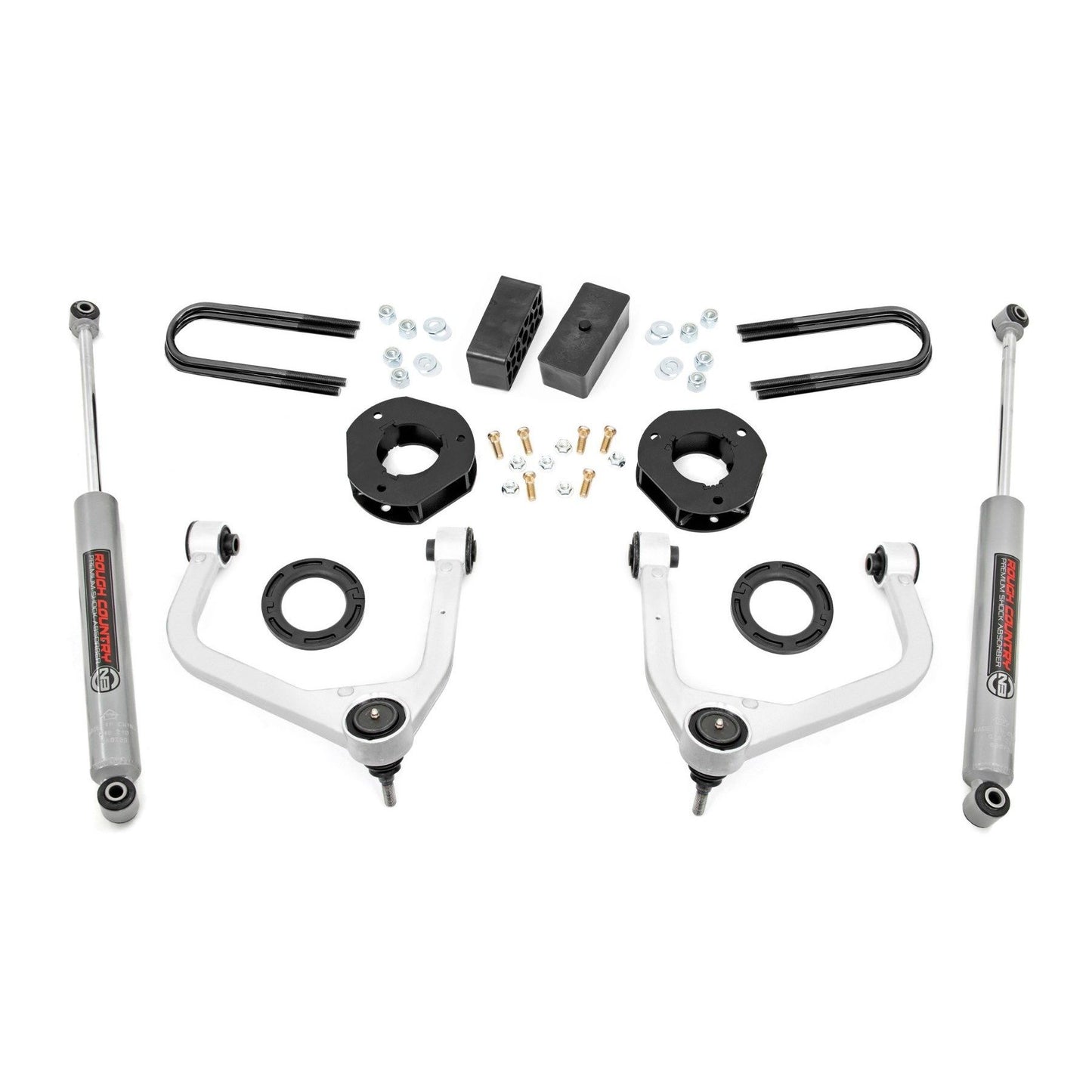 ROUGH COUNTRY 3.5 Inch Lift Kit | Mono Leaf Rear | GMC Sierra 1500 2WD/4WD (2025-2026) | 28830_A