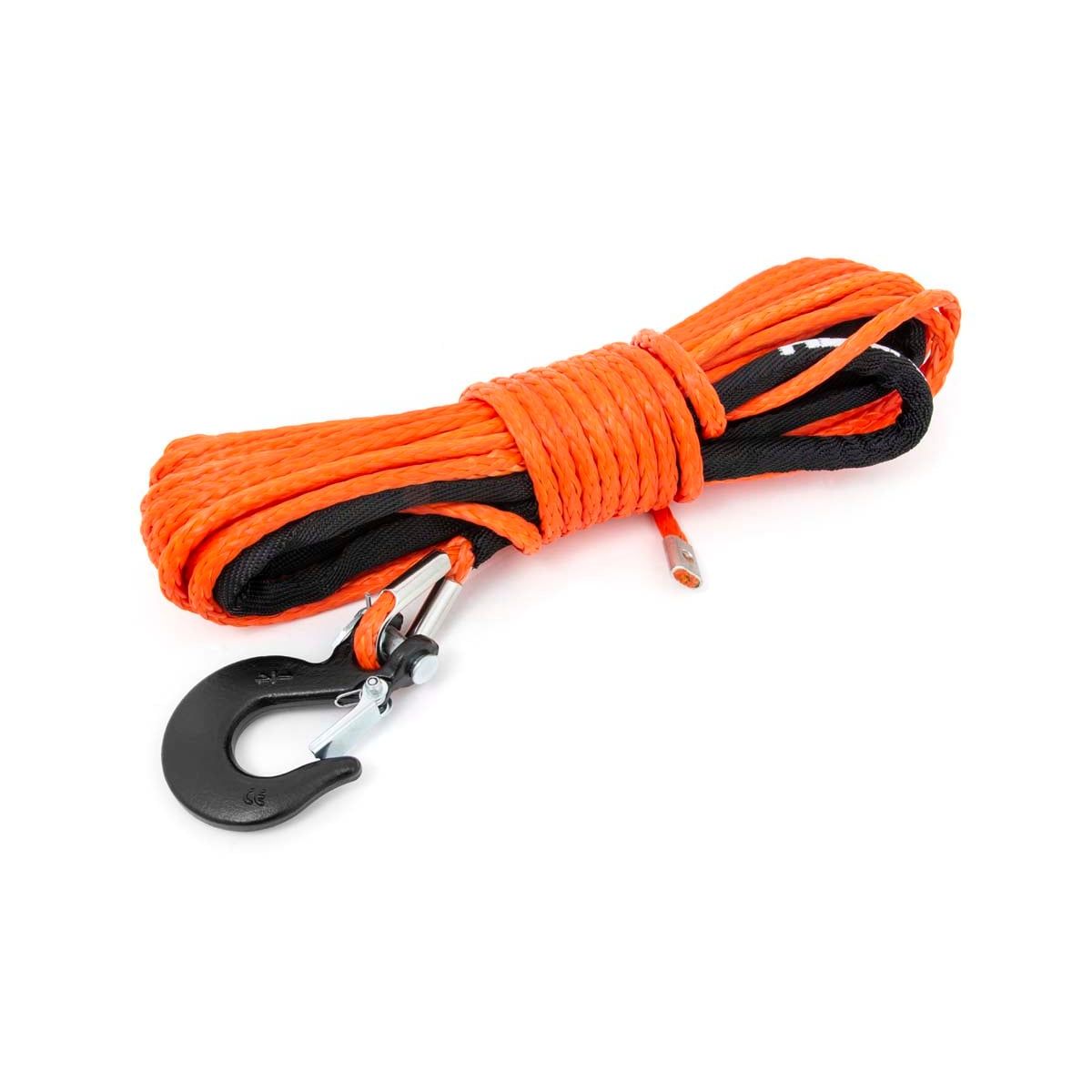 ROUGH COUNTRY Synthetic Rope | 1/4 Inch | 50 Ft | Orange | RS143