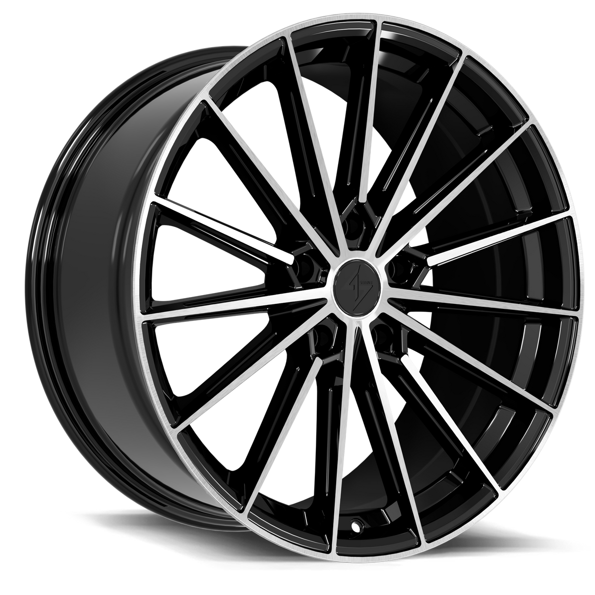 SENTALI STREET RECOIL Gloss Black Machined Face