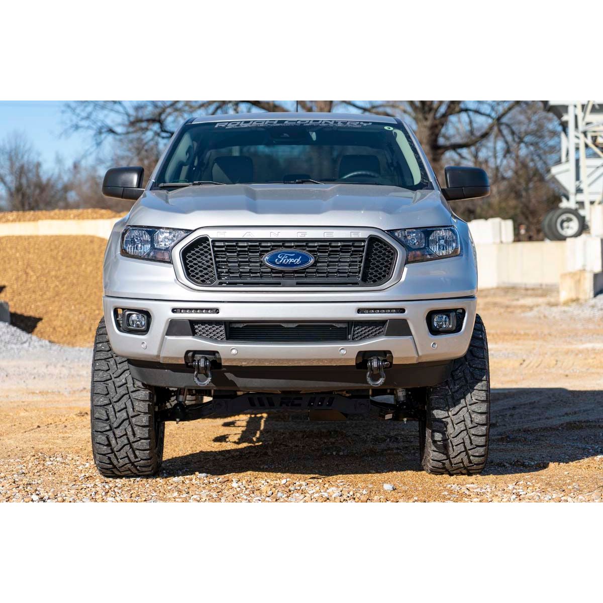 ROUGH COUNTRY Tow Hook Brackets | Ford Ranger 2WD/4WD (2019-2023) | RS144