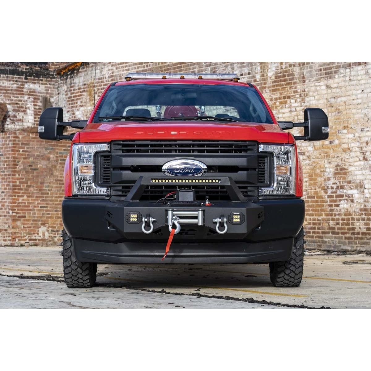 ROUGH COUNTRY EXO Winch Mount Kit | Ford F-250/F-350 Super Duty 2WD/4WD (2017-2020) | 51004