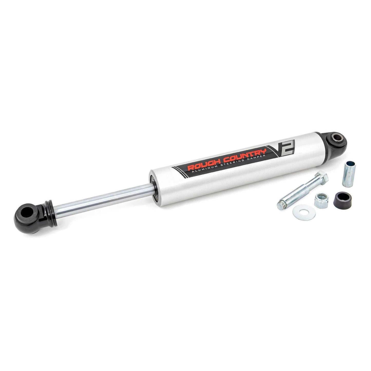 ROUGH COUNTRY V2 Steering Stabilizer | Ford Excursion/F-250 Super Duty/F-350 Super Duty 4WD | 8730970