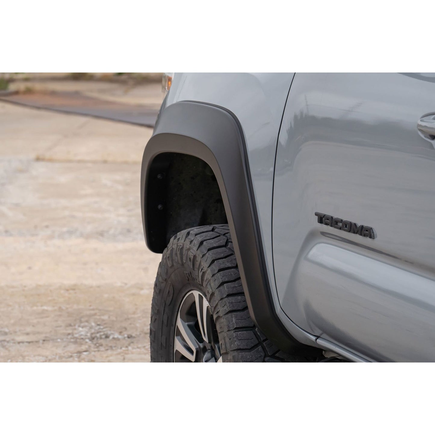 ROUGH COUNTRY Fender Flares | Sport | 1J9 Celestial Silver Metallic | Toyota Tacoma (16-23) | S-T11621-1J9