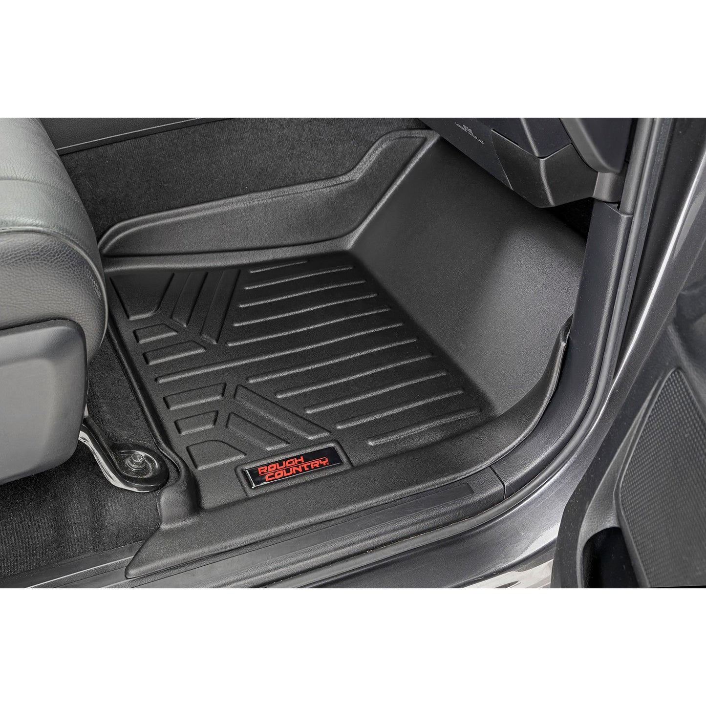 ROUGH COUNTRY Floor Mats | FR & RR | CrewMax | Toyota Tundra 2WD/4WD (2014-2021) | M-71770