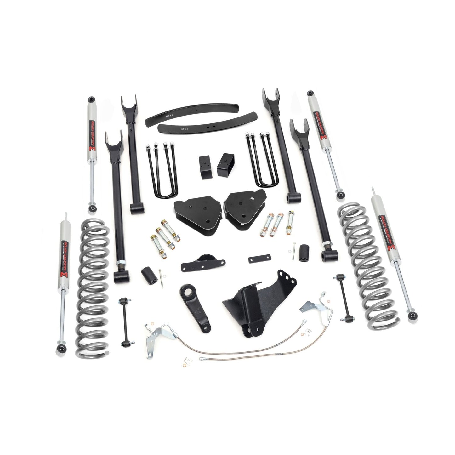 ROUGH COUNTRY 6 Inch Lift Kit | Diesel | 4 Link | M1 | Ford F-250/F-350 Super Duty (08-10) | 58440