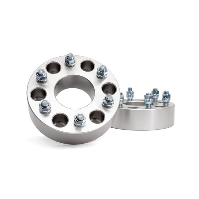 ROUGH COUNTRY 2 Inch Wheel Spacers | 6x5.5 | Chevy/GMC 1500 Truck & SUV | 1101