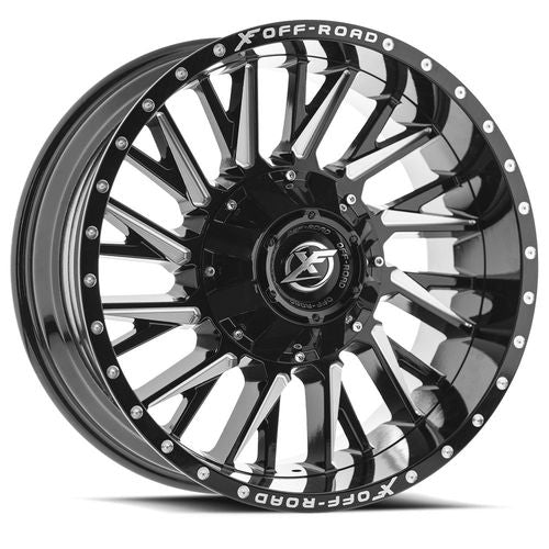 XF OFFROAD XF-226 Gloss Black Milled