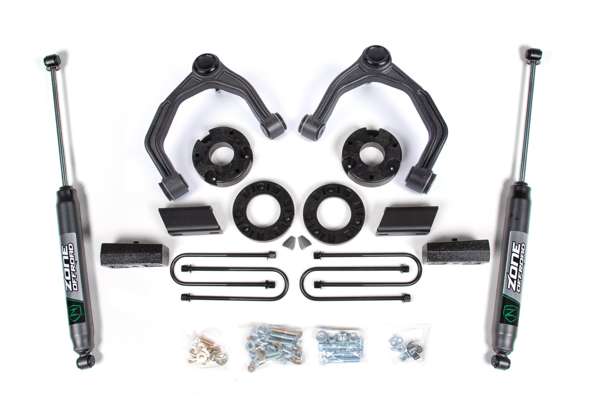 ZONE OFFROAD | 3.5" Lift Kit | 25-26 Chevy Silverado & GMC Sierra 1500 4WD - product image 6