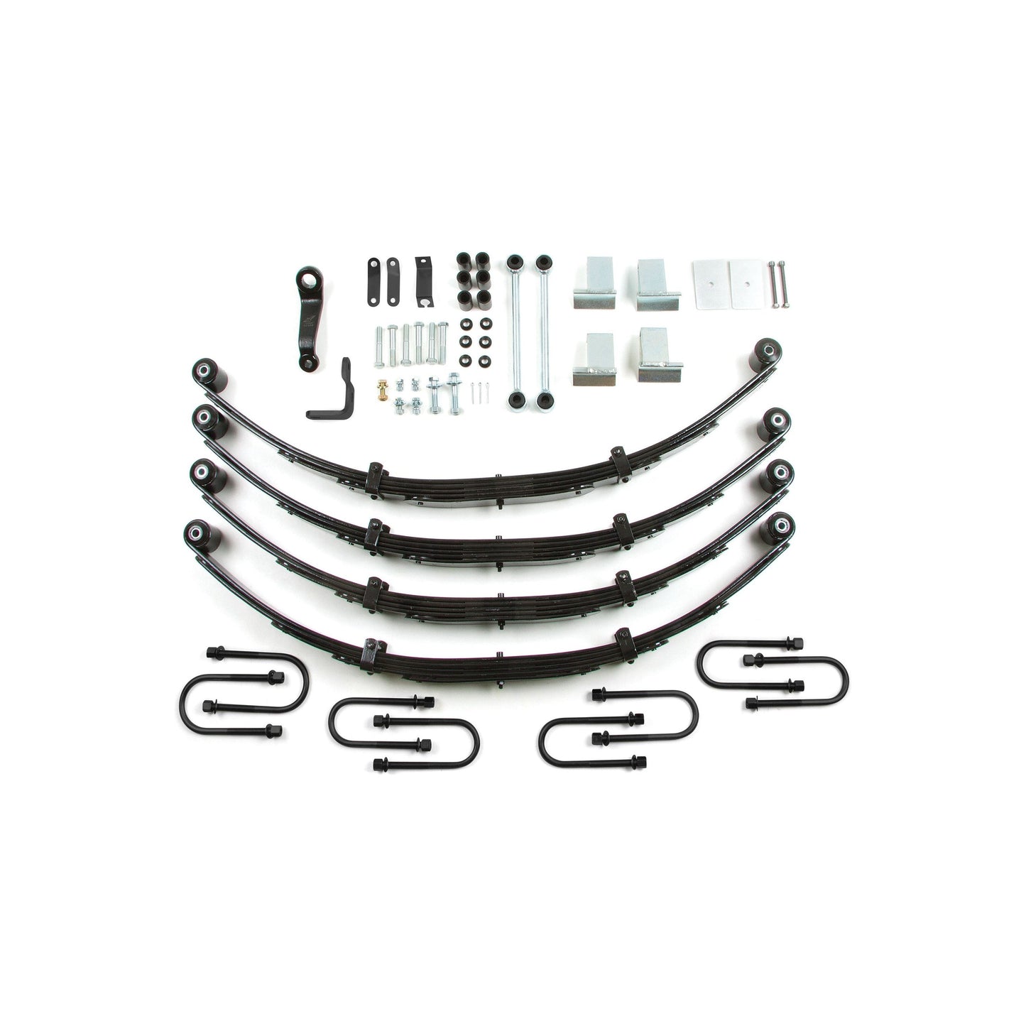 ZONE OFFROAD | 87-95 Jeep Wrangler YJ 4 Inch Leaf Spring Lift Kit With PS No Shocks Zone Offroad | ZONJ28N parts and hardware