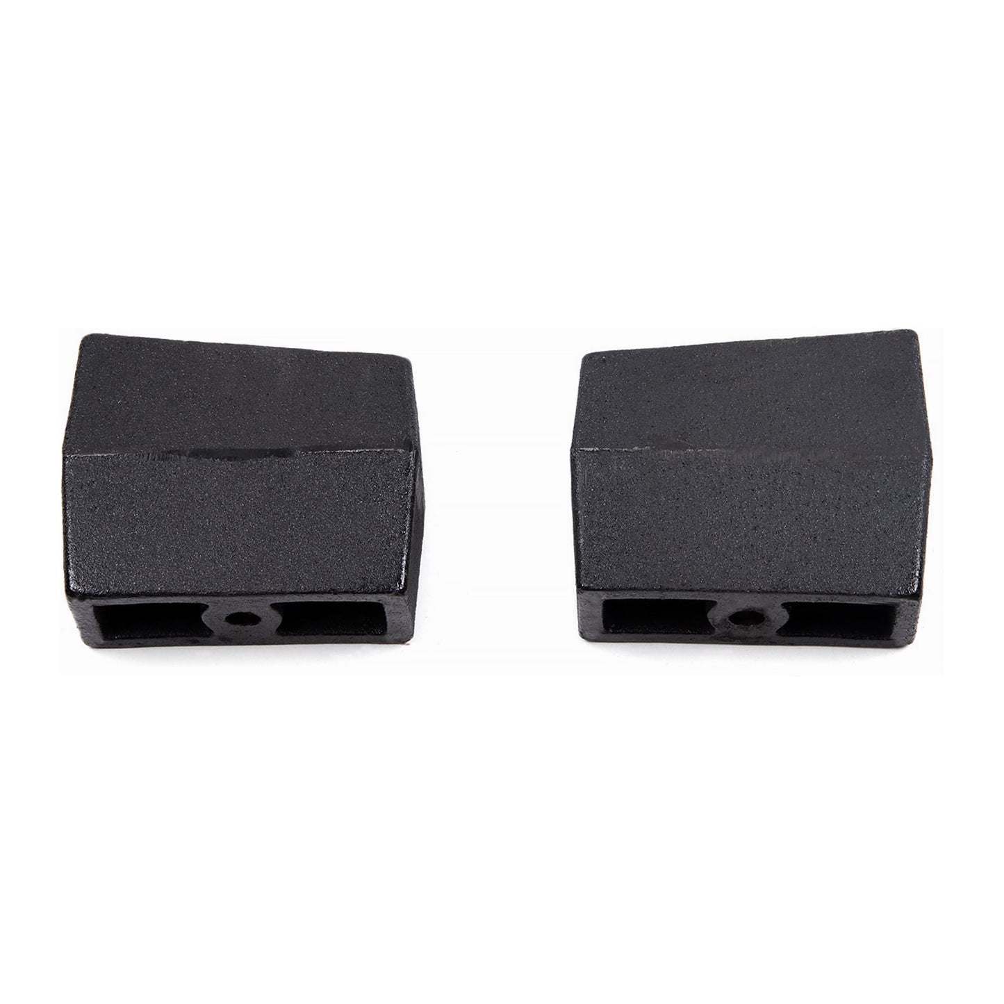 ZONE OFFROAD | 5" Rear / Susp. Lift Blocks - 9/16" Pins I ZONU3050, high quality cast iron lift blocks in black e-coating.