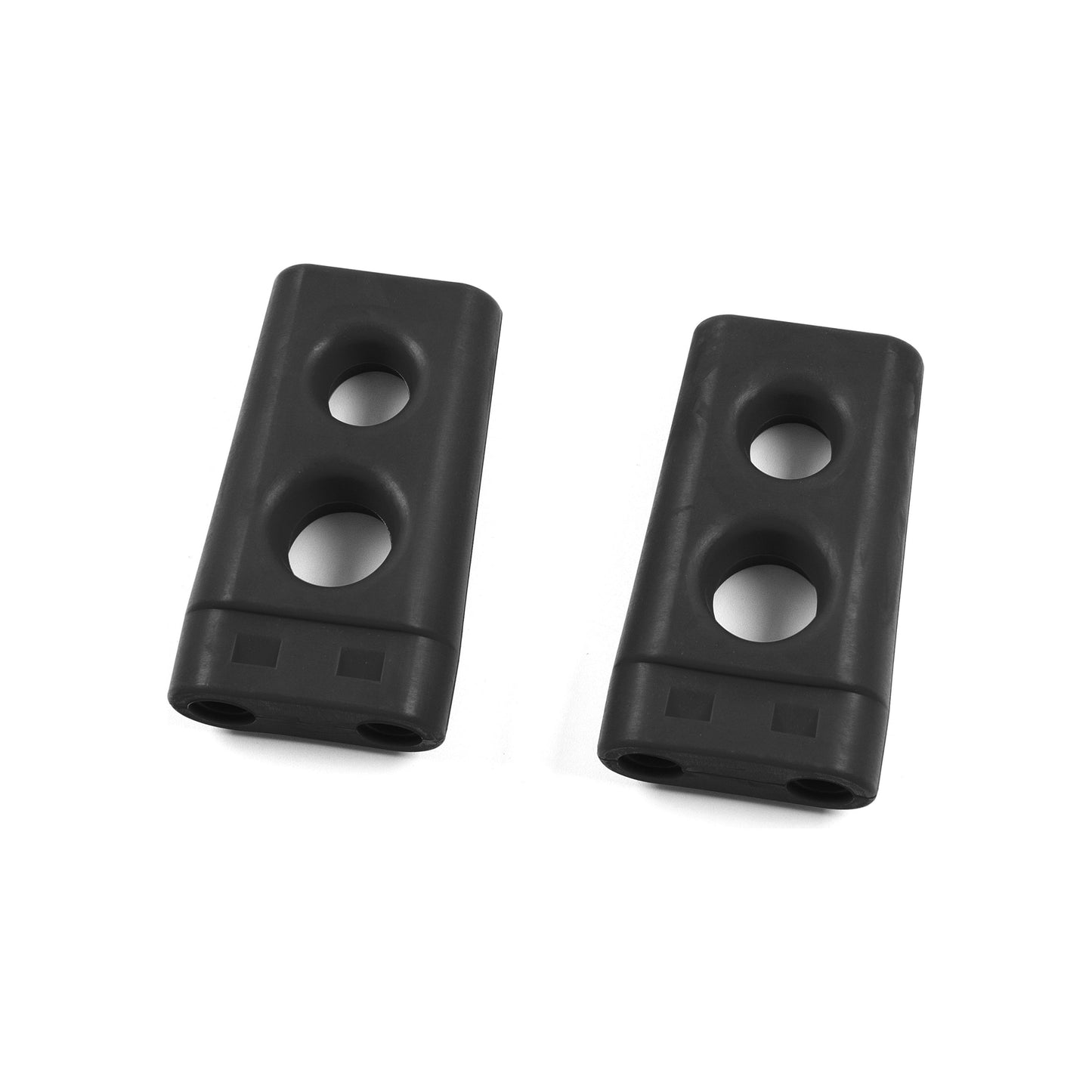 ZONE OFFROAD | 2.5" Bump Stop Extension Kit I ZOND5250 - black bump stop extension parts for improved vehicle performance.