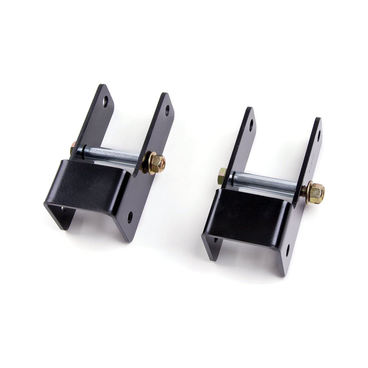 ZONE OFFROAD | Front Shackle 1 Inch Lift I ZONF5101 high strength steel construction front shackle kit for Ford.