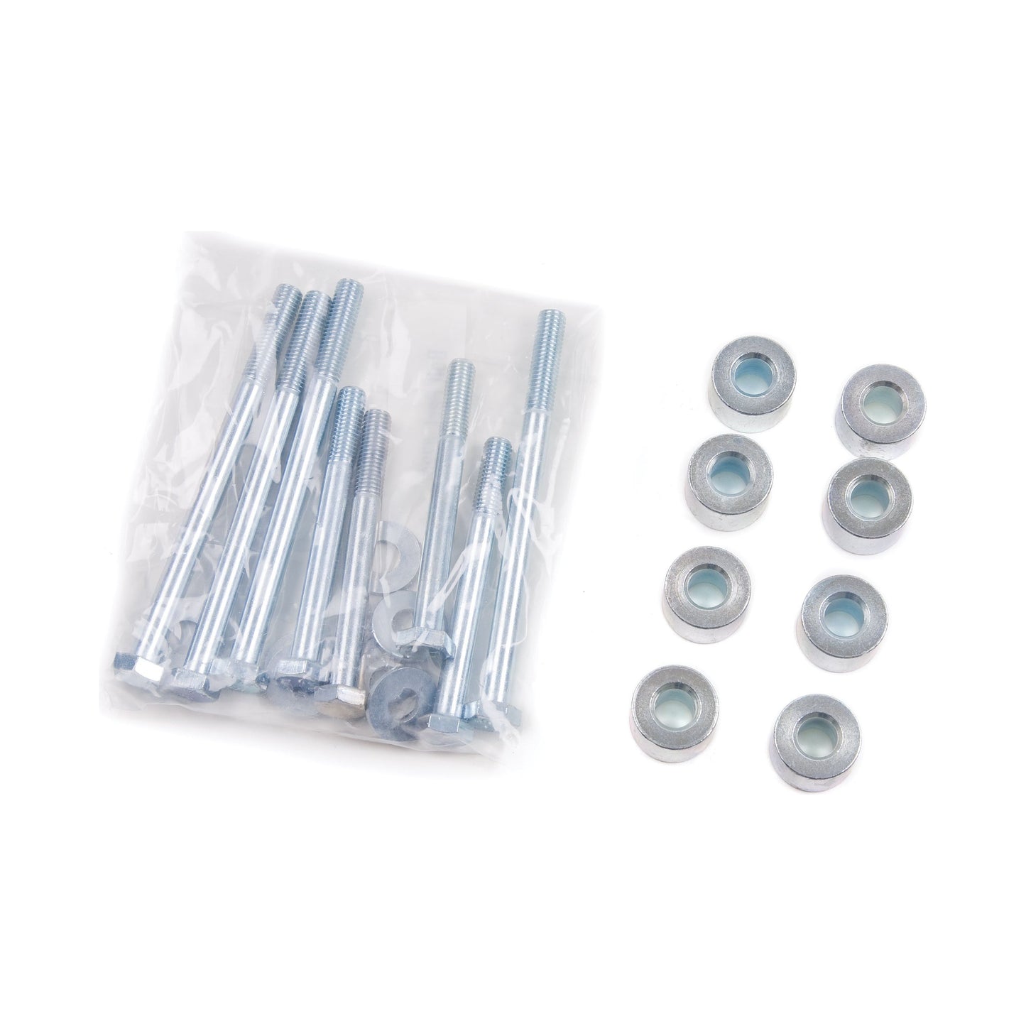 ZONE OFFROAD | 3/4" Transfer Case Drop Kit I ZONJ5007 hardware kit including bolts and washers.