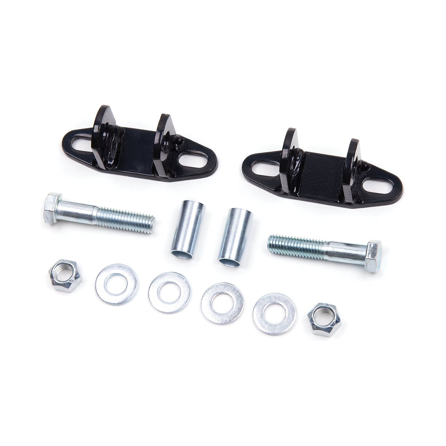 ZONE OFFROAD | Bar Pin Eliminators I ZONJ5022 kit including brackets and hardware for Jeep Cherokee XJ and Wrangler TJ.