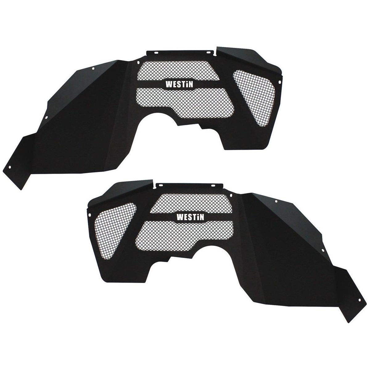 Westin Automotive Front Inner Fenders (Black) for 07-18 JK 2-4 Door Models 62-11005