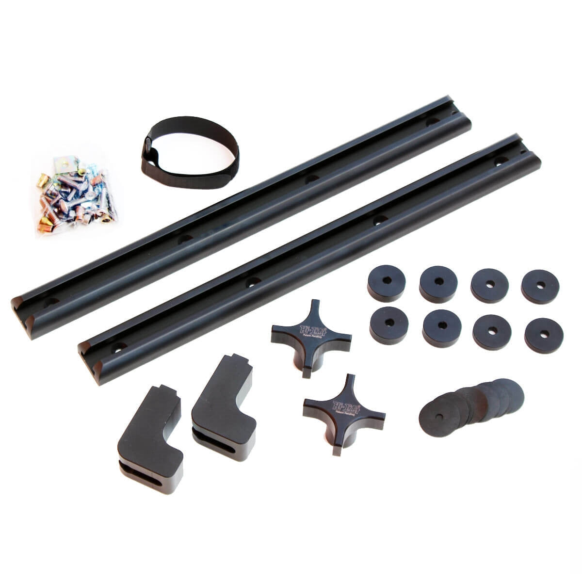 HI-Lift Jack TrailTrak Roll Cage Track Mounting System for 18-Current JL TT-1000
