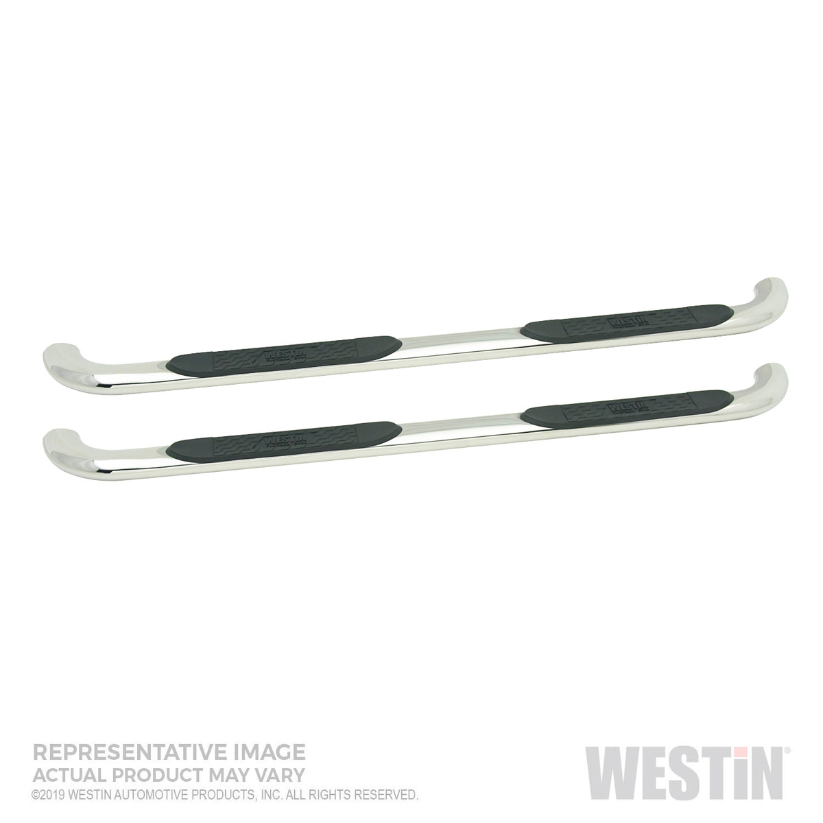 Westin Platinum 4 Nerf Steps 2019-2024 Chevy/GMC Silverado/Sierra 1500 Double Cab