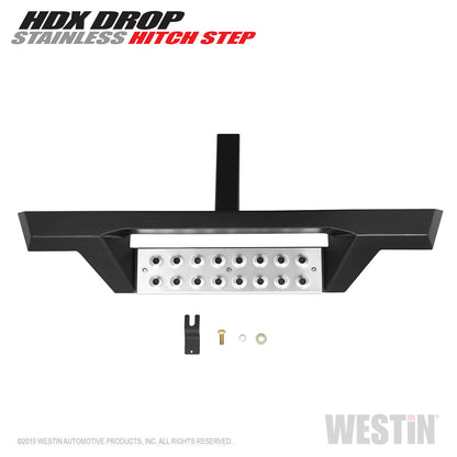 Westin HDX Stainless Drop Hitch Step 34" step for 2" receiver