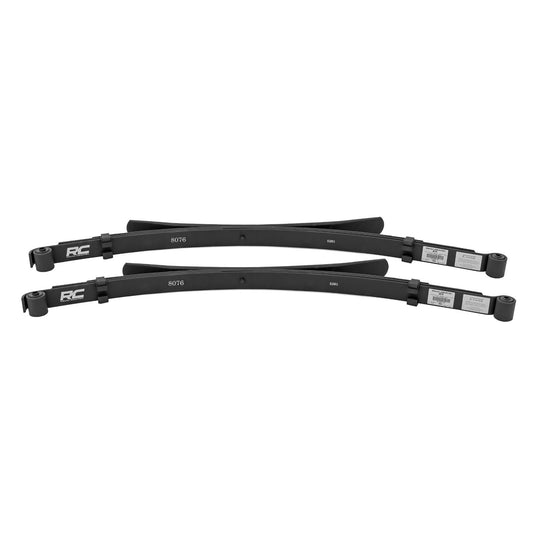 ROUGH COUNTRY | Rear Leaf Springs  Stock  Pair  Toyota Tacoma 2WD/4WD (2001-2004) | 8076Kit