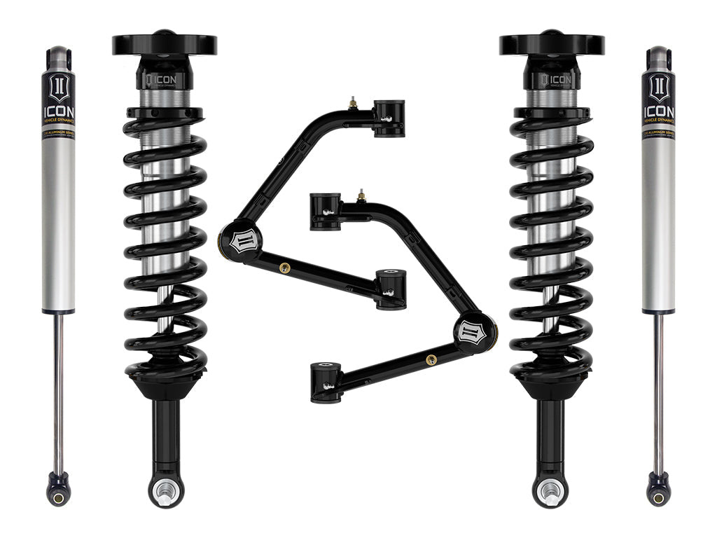 ICON K73092T 2023-2026 Chevrolet Colorado WT, LT, & Z71, 1.75-2.5" Lift, Stage 2 Suspension System, Tubular