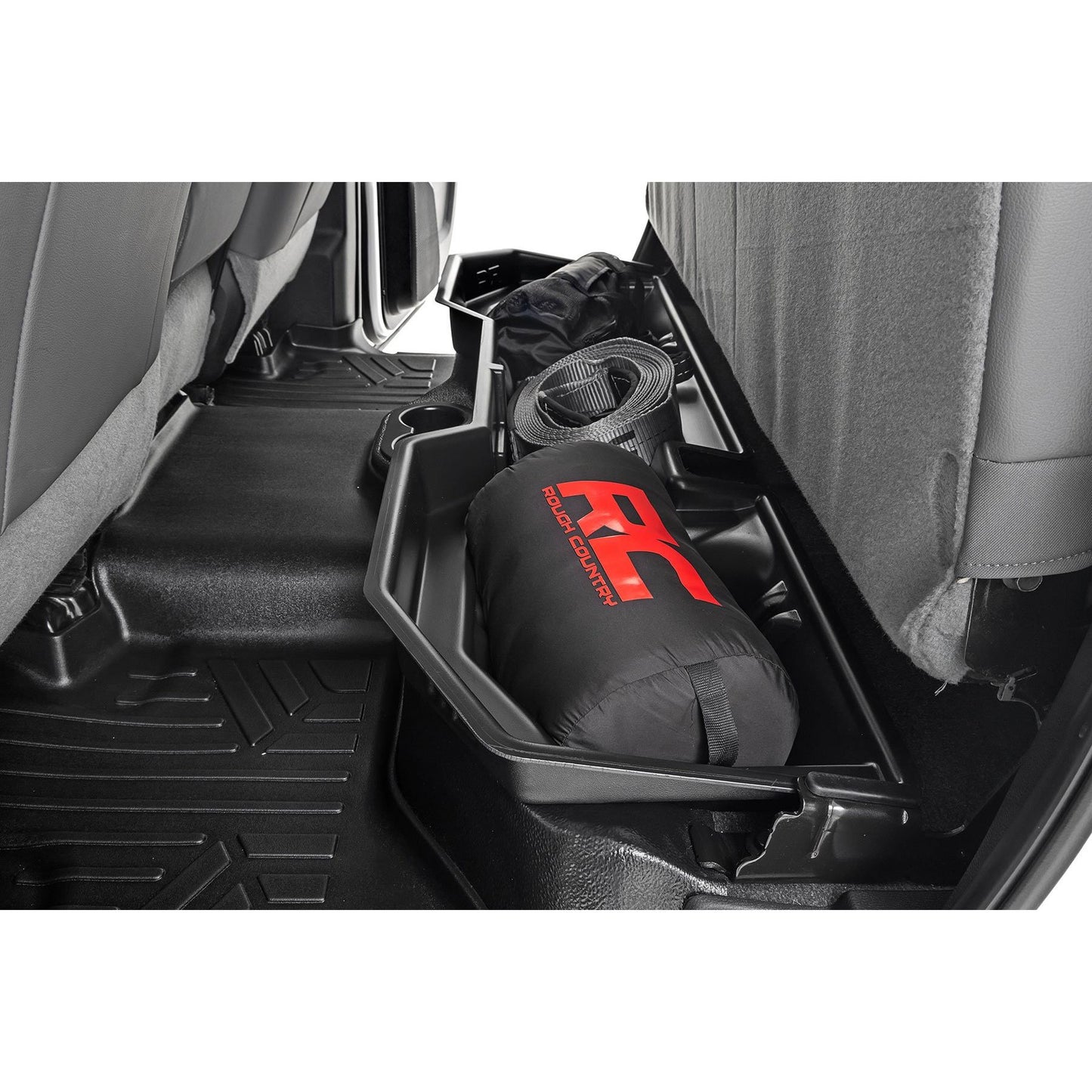 ROUGH COUNTRY Under Seat Storage | Quad/Crew Cab | Ram 1500 (02-10)/1500 (11-18)/2500 (11-26)  | RC09401