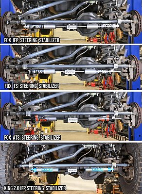 Synergy 2003-2013 Ram 2500 / 3500 Dual Steering Stabilizer Kit — Synergy 2003-2013 Ram 2500 / 3500 Dual Steering Stabilizer K