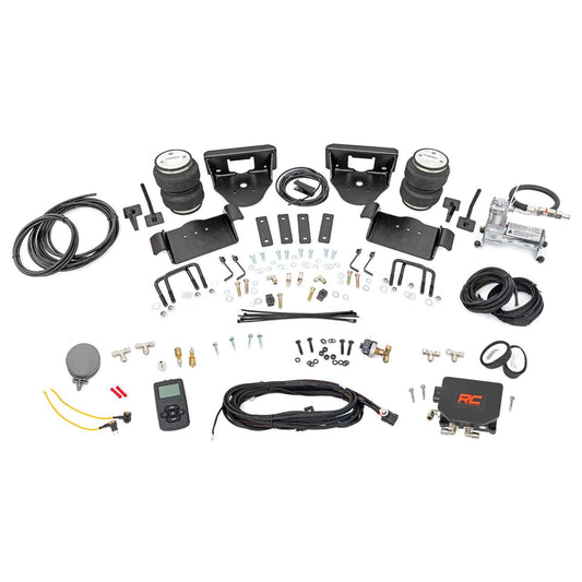 ROUGH COUNTRY Air Spring Kit w/compressor | Wireless Controller | 0-6" Lifts | Ford F-150 (04-14) | 10008WC