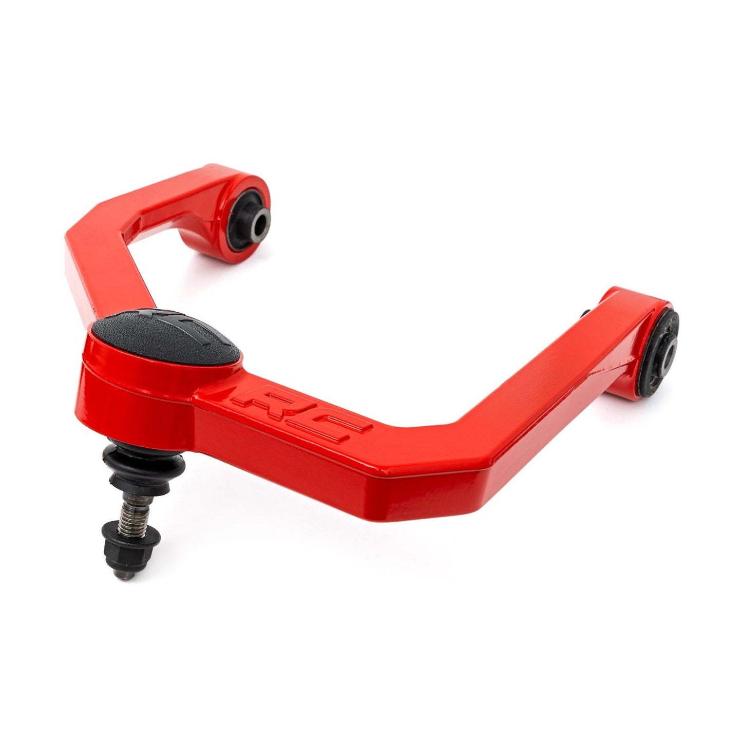 ROUGH COUNTRY Red Forged Upper Control Arms | 2-3 Inch Lift | Nissan Titan 2WD/4WD (04-24) | 83401ARED