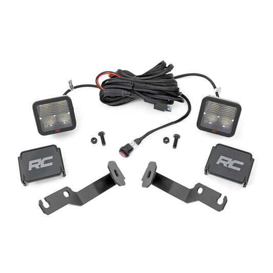 ROUGH COUNTRY LED Light Kit | Ditch Mount | 2" Spectrum Pair | Spot | Toyota Tacoma (05-15) | 71093