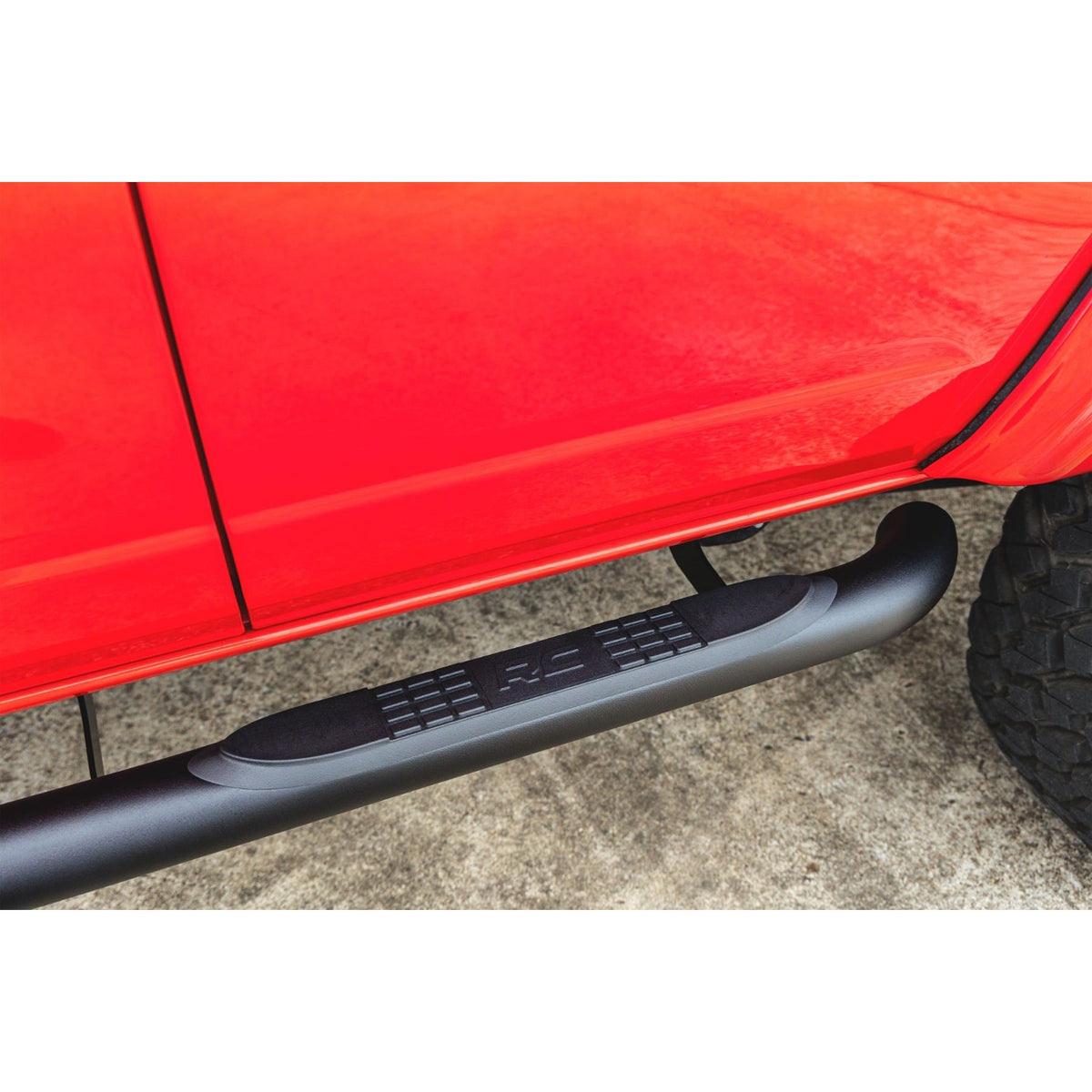 ROUGH COUNTRY RCS43007 43007 Nerf Steps 3-" Tube Ford Bronco 2021-26