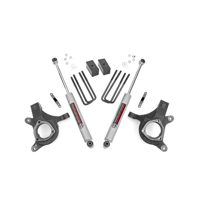 ROUGH COUNTRY | 3 Inch Lift Kit  Lift Knuckle  Chevy/GMC 1500 2WD (07-13) | 10730