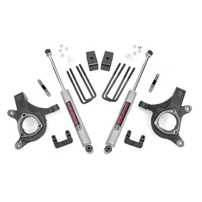 ROUGH COUNTRY 5 Inch Lift Kit | Chevy Silverado & GMC Sierra 1500 2WD (2007-2013) | 10830