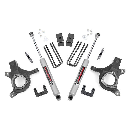 ROUGH COUNTRY 5 Inch Lift Kit | Chevy Silverado & GMC Sierra 1500 2WD (2007-2013) | 10830