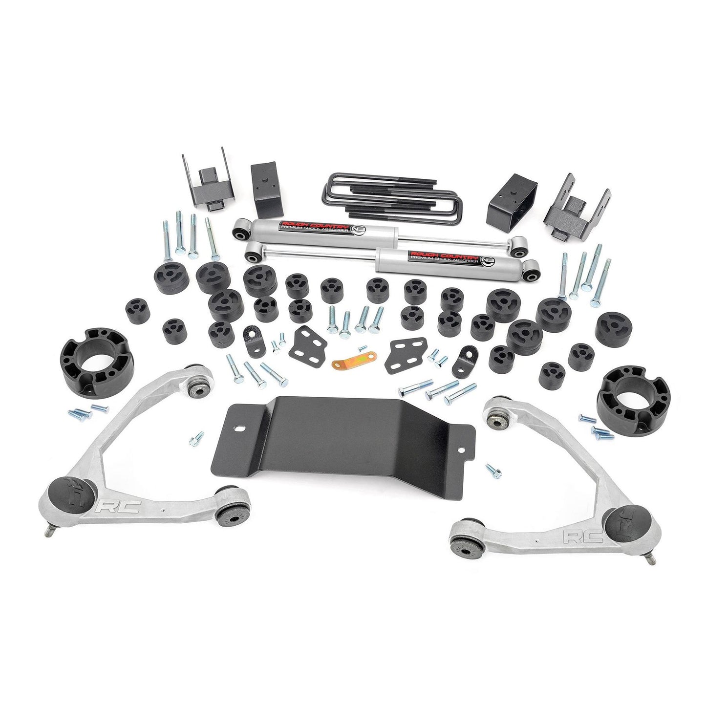 ROUGH COUNTRY 4.75 Inch Lift Kit | Combo | Chevy/GMC 1500 4WD (07-13) | 257.2