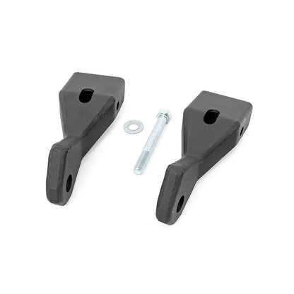 ROUGH COUNTRY Tow Hook Brackets | Chevy Silverado & GMC Sierra 1500 2WD/4WD (2007-2013) | RS148