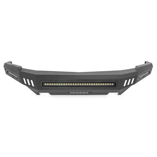 ROUGH COUNTRY Front High Clearance Bumper | BLK LEDs | Chevy Silverado 1500 2WD/4WD (07-13) | 10911