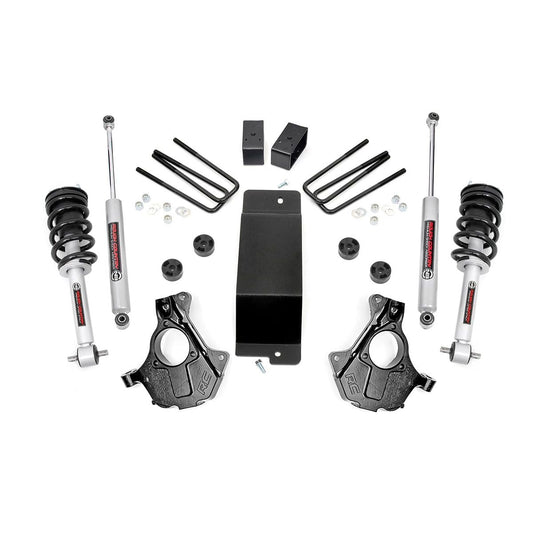 ROUGH COUNTRY 3.5 Inch Lift Kit | Cast Steel LCA | FR N3 | Chevy/GMC 1500 (14-18 & Classic) | 12432