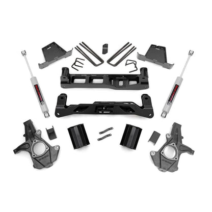 ROUGH COUNTRY 7.5 Inch Lift Kit | Chevy Silverado & GMC Sierra 1500 2WD (2007-2013) | 26330