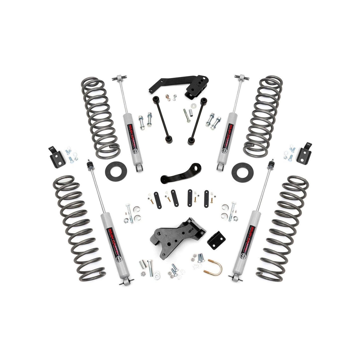 ROUGH COUNTRY 4 Inch Lift Kit | Jeep Wrangler JK 4WD (2007-2018) | 68230