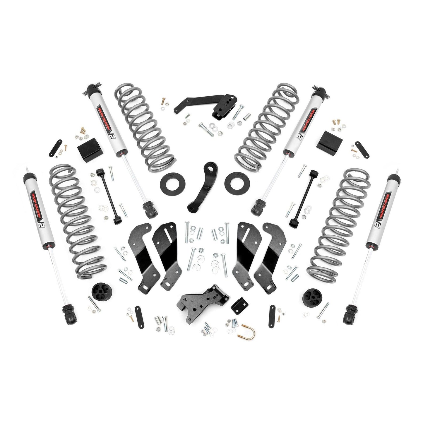 ROUGH COUNTRY 3.5 Inch Lift Kit | V2 | Jeep Wrangler Unlimited 2WD/4WD (2007-2018) | 69470