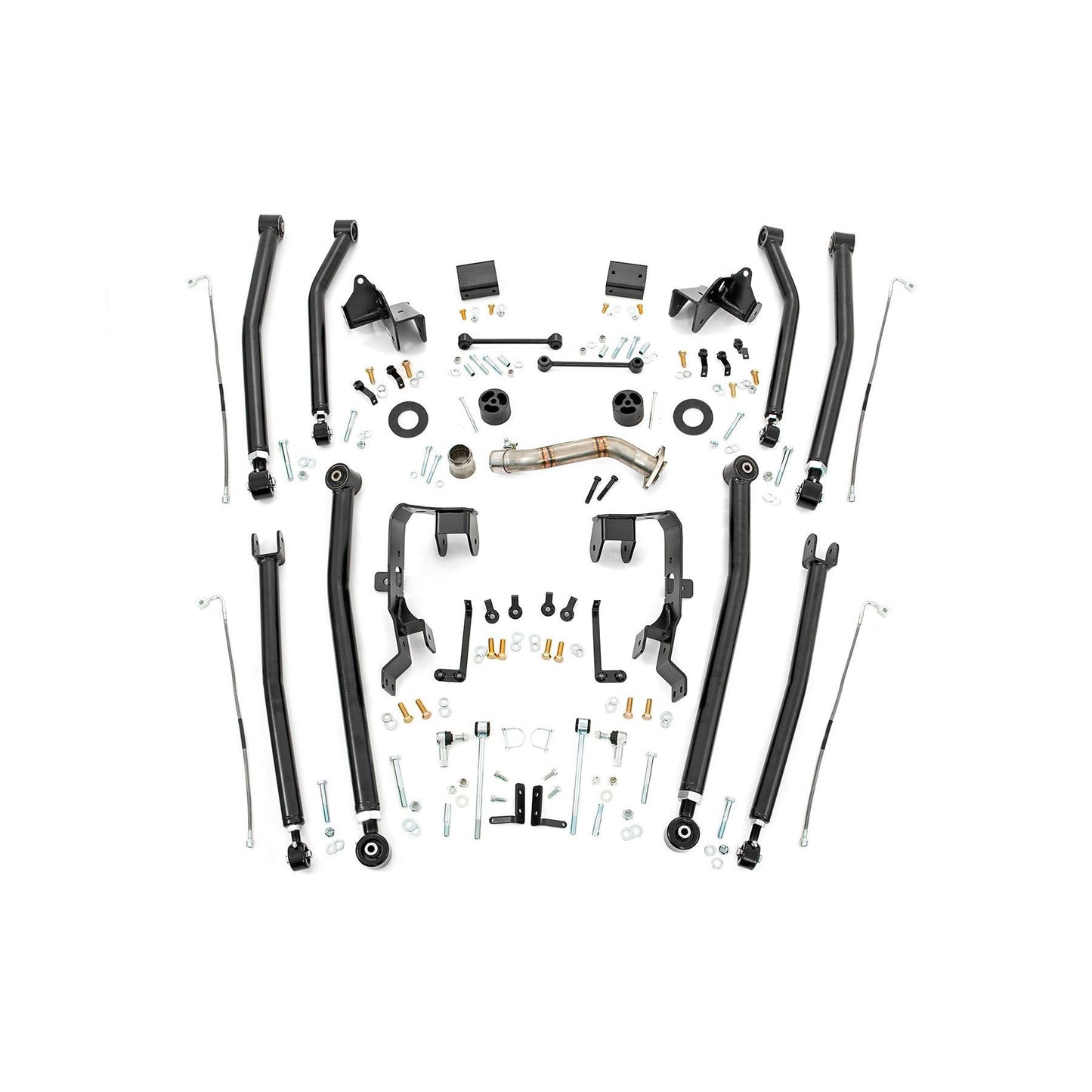 ROUGH COUNTRY Long Arm Upgrade Kit | Jeep Wrangler JK/Wrangler Unlimited  (2007-2018) | 78600U