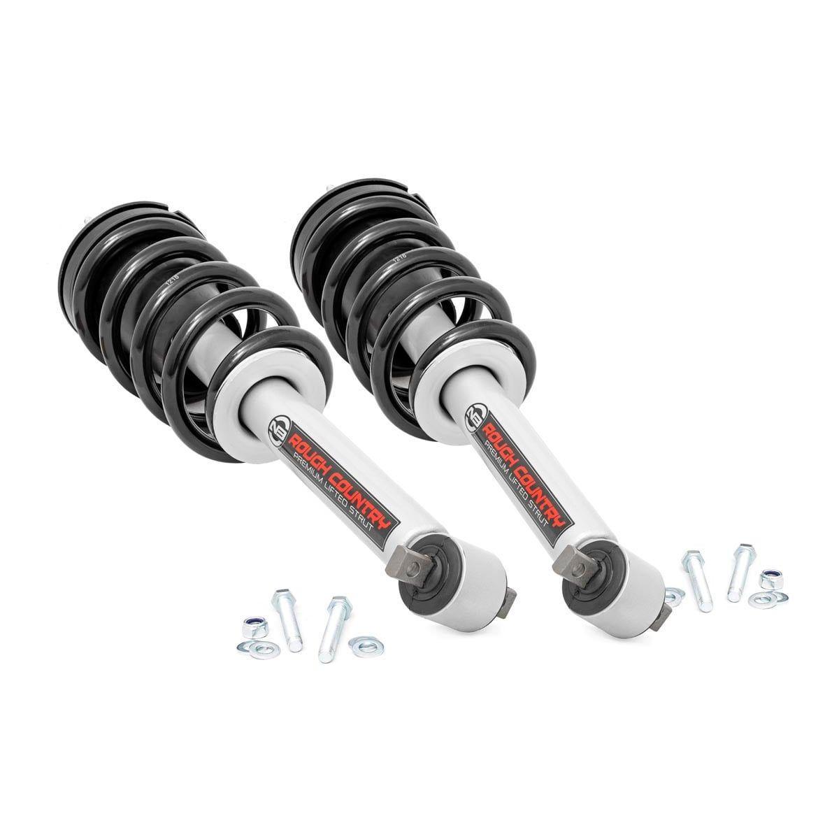 ROUGH COUNTRY Loaded Strut Pair | 5 Inch | Chevy/GMC 1500 Truck & SUV (07-14) | 501031