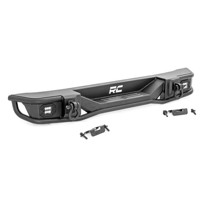 ROUGH COUNTRY Rear Bumper | Tubular | Jeep Wrangler JK/Wrangler Unlimited  (2007-2018) | 10649
