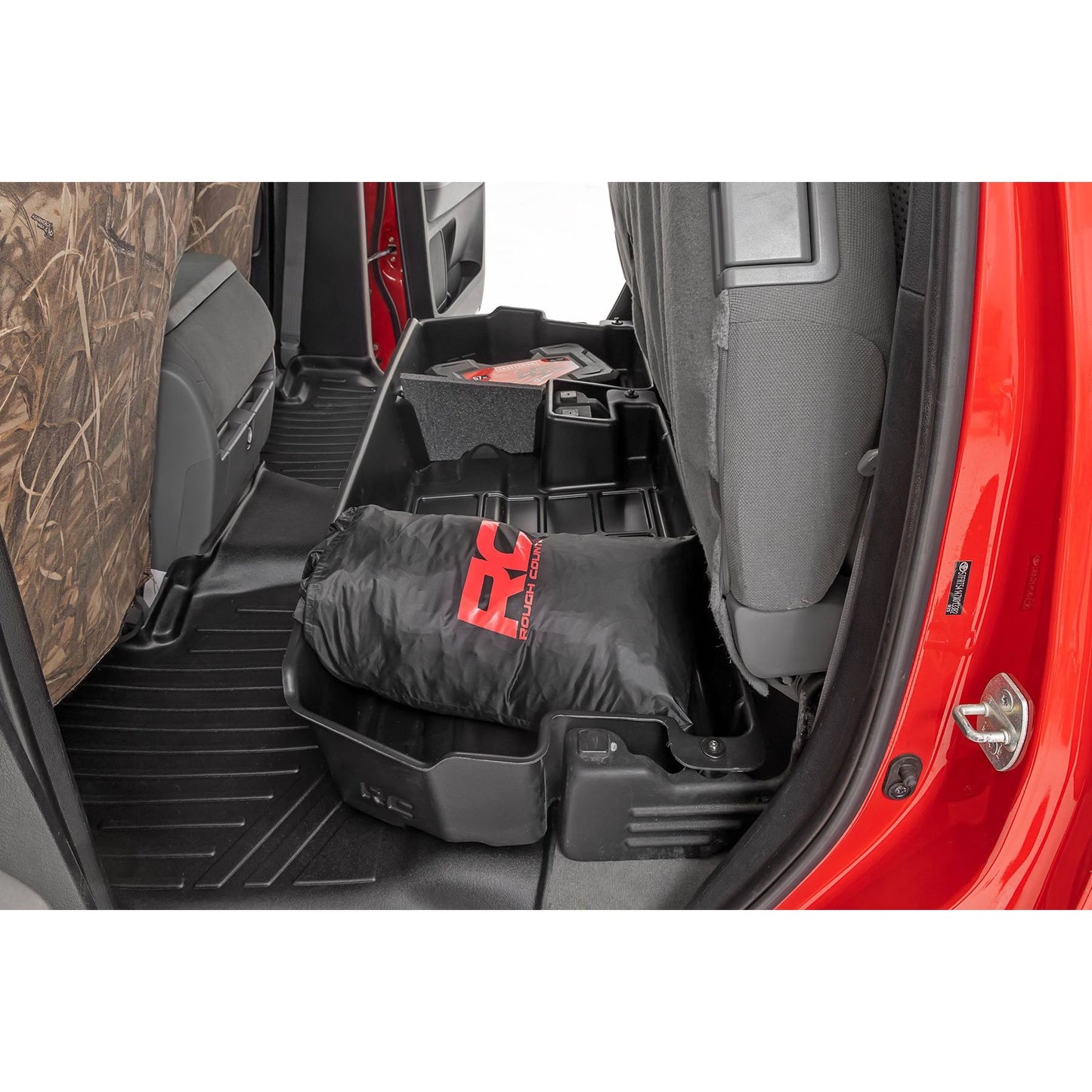ROUGH COUNTRY Under Seat Storage | Double Cab | Toyota Tundra 2WD/4WD (2007-2021) | RC09511