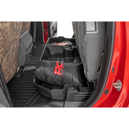 ROUGH COUNTRY Under Seat Storage | Double Cab | Toyota Tundra 2WD/4WD (2007-2021) | RC09511