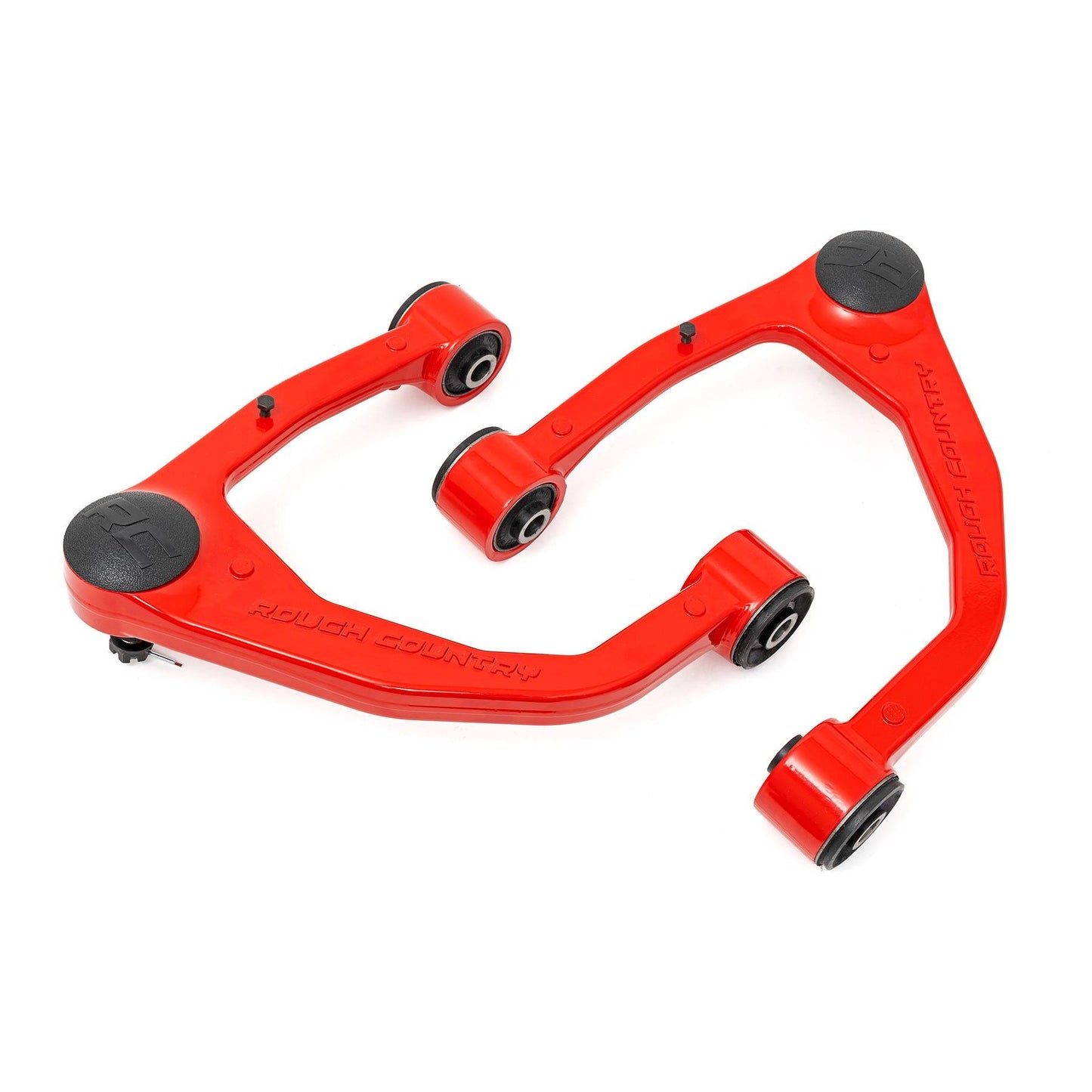 ROUGH COUNTRY Red Forged Upper Control Arms | OE Upgrade | Toyota Tundra 2WD/4WD (07-21) | 76901RED