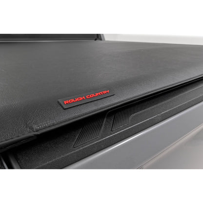 ROUGH COUNTRY Soft Roll Up Bed Cover | 6'7 Bed | Toyota Tundra 2WD/4WD (2007-2021) | 42719650