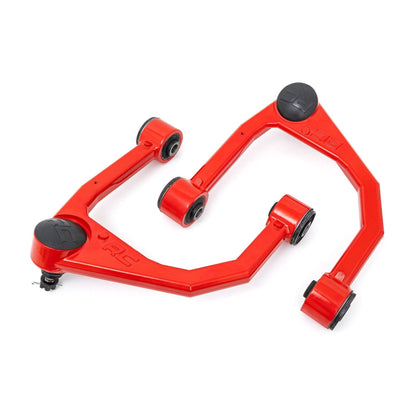 ROUGH COUNTRY Red Forged Upper Control Arms | 3.5 Inch Lift | Toyota Tundra 2WD/4WD (07-21) | 76700RED