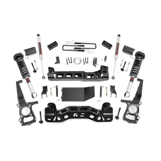 ROUGH COUNTRY 4 Inch Lift Kit | M1 Struts | Ford F-150 4WD (2014) | 57441