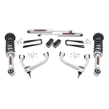 ROUGH COUNTRY | 3 Inch Lift Kit  N3 Struts  Ford F-150 4WD (2009-2013) | 54431